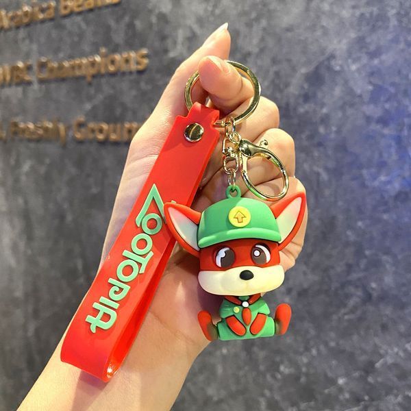 Брелок Nick Wilde &laquo;Zootopia&raquo; (Нік Крутихвіст, "Зоотрополіс" Дісней) помаранчовий 0569 фото