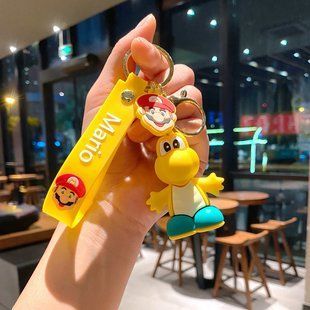 Брелок Koopa Troopa "Super Mario" (Купа трупа "Супер Марио") жёлтый 092 фото