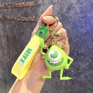 Брелок Mike Wazowski "Monsters, Inc." (Майк Вазовский "Корпорация Монстров") зелёный 035 фото