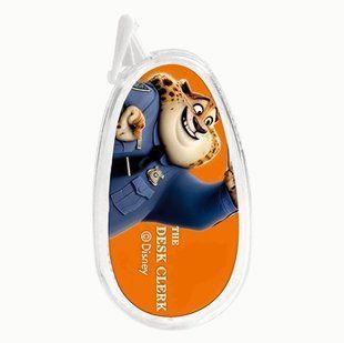 Корректор ленточный 6м х 5мм Benjamin Clawhauser "Zootopia" Disney (Бенджамин Клохаузер, "Зверополис" Дисней) 0535 фото
