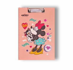 Кліпборд-планшет із зажимом та лінійкою 30 см А4 &laquo;Mickey and Friends&raquo; (Мінні Маус) рожевий, пластик, 31х22 см 0541 фото