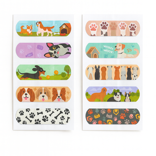Пластырь детский с рисунком &laquo;Dog Friends&raquo; набор с 10шт. 0634 фото