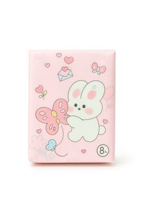 Серветки сухі дитячі з малюнком &ldquo;Sweet Bunny & Butterfly&rdquo; без запаху, тришарові, 8шт. 0816 фото