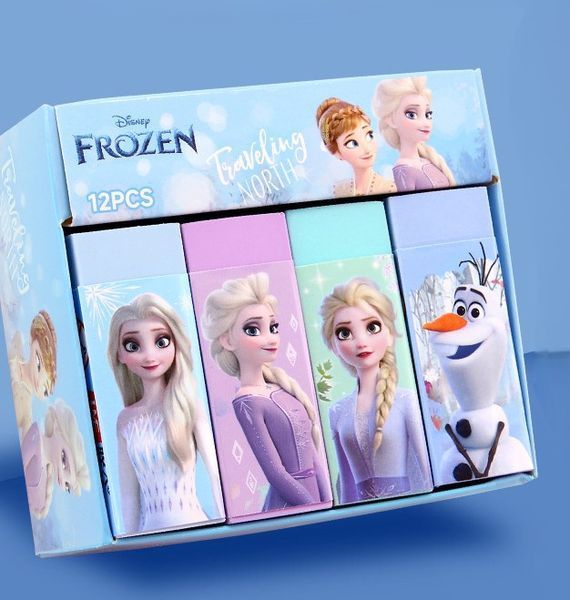 Ластик "Frozen" 5,5х2см зелёный 0477 фото