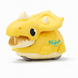 Механическая игрушка-машинка &laquo;Dinos&raquo;, нажимной механизм Press&Go, ABS-пластик, 6&times;8 см, желтый 0755 фото 1