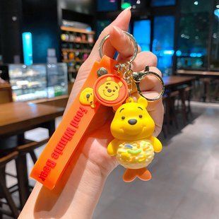 Брелок Winnie the Pooh "Disney" (Винни Пух "Дисней" мафин) жёлтый 0109 фото