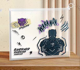 Папка с бегунком А4 Black Panther "Marvel" (Черная пантера "Марвел") 0510 фото