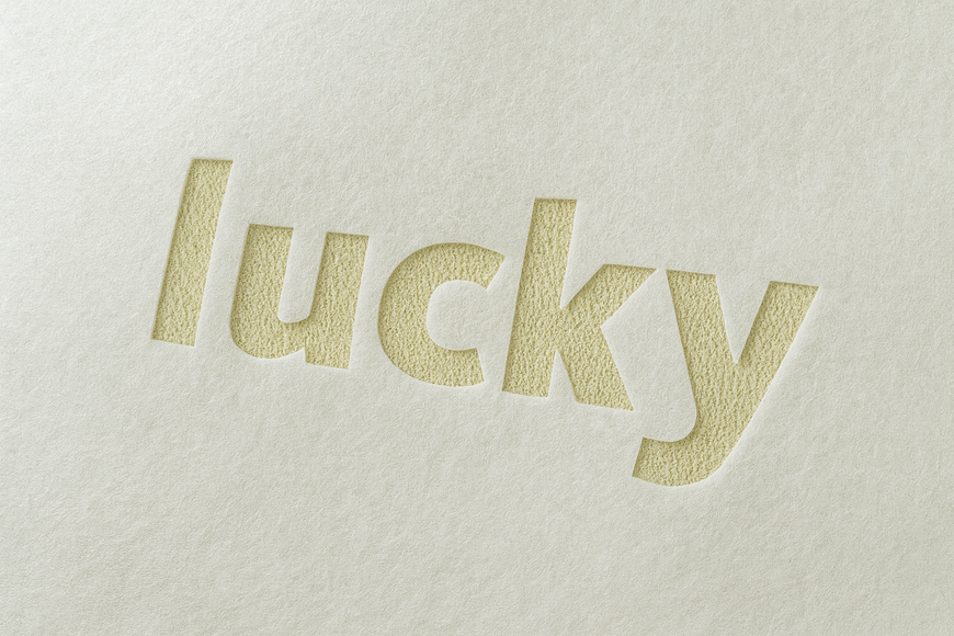 Шоппер фетровый с короткими ручками &laquo;Lucky&raquo; 50х30см U-образная форма синий 0704 фото