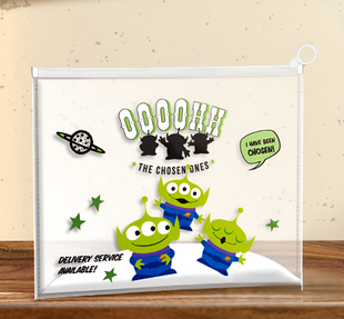 Папка с бегунком А4 Aliens "Toy Story" (Инопланетяне "История Игрушек") 0516 фото