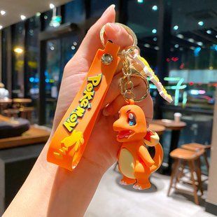 Брелок Charmander "Pokеmon" (Чармандер "Покемоны") оранжевый 0128 фото