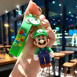 Брелок Luigi "Super Mario" (Луиджи "Супер Марио") зелёный 089 фото