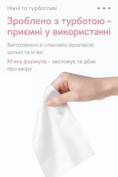 Влажные салфетки в баночке 30шт. Капибара розовый 0187 фото