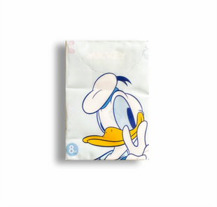 Серветки сухі дитячі з малюнком &ldquo;Donald Duck&rdquo; без запаху, тришарові, 8шт. 0823 фото