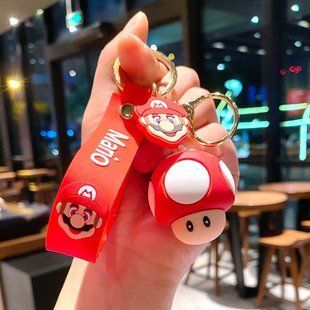 Брелок Toad "Super Mario" (Тоад "Супер Марио") красный 090 фото